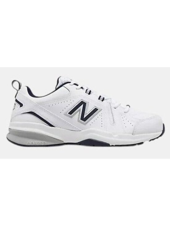 New Balance 608 V5 Training Shoe with ABZORB midsole White/Navy Mens Size 12 NEW main image 13